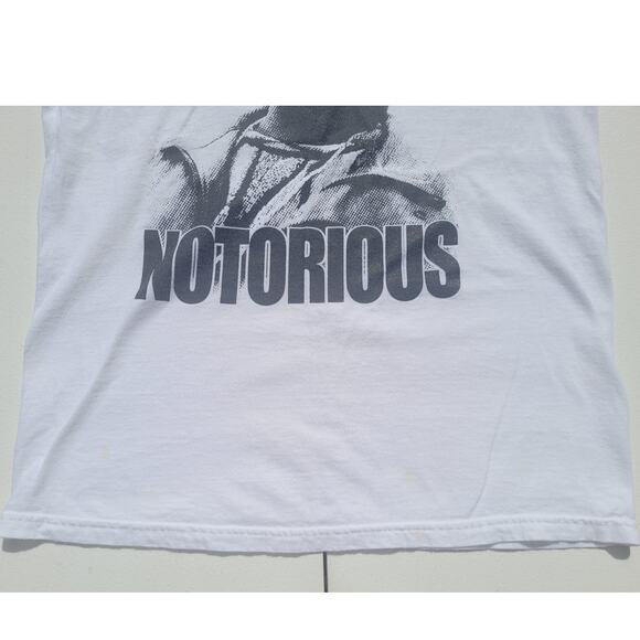 Vtg Notorious Tee Shirt Greatest Rapper Died March 9th - Picture 3 of 7
